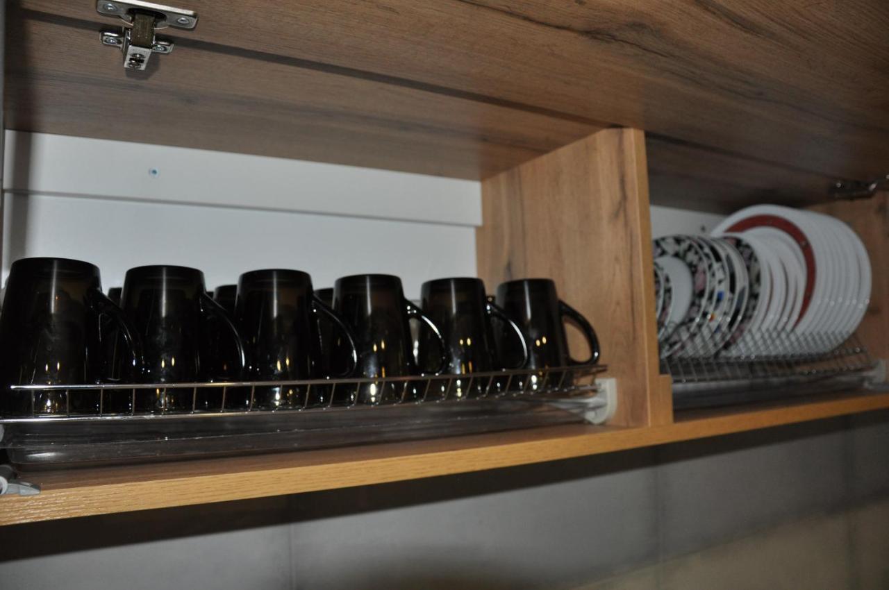 Full House Capsule Hostel Rivne Exterior photo A typical kitchen cabinet